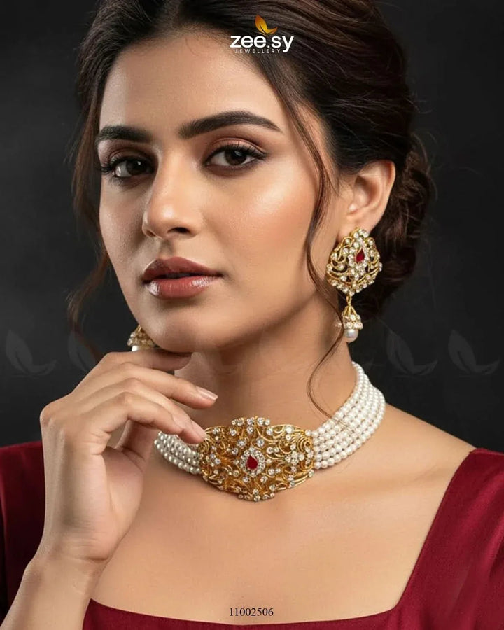NECKLACE-0697 Necklace Sets - Zeesy Jewellery Pakistan | Premium Artificial & Imitation Jewellery