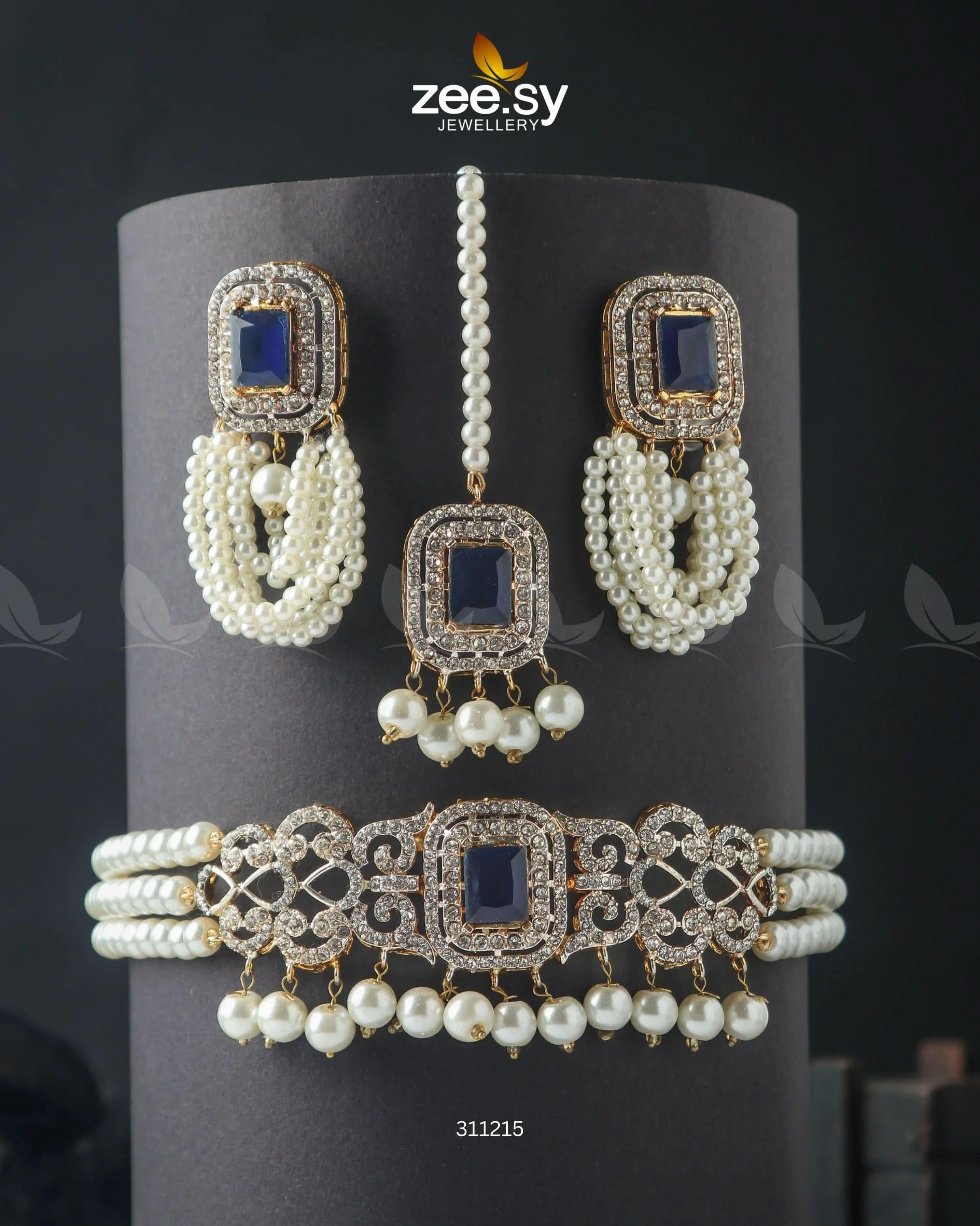 Marasim Choker Necklace - Zeesy.pk