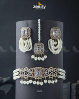 Marasim Choker Necklace - Zeesy.pk