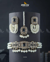 Marasim Choker Necklace - Zeesy.pk