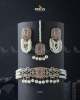 Marasim Choker Necklace - Zeesy.pk