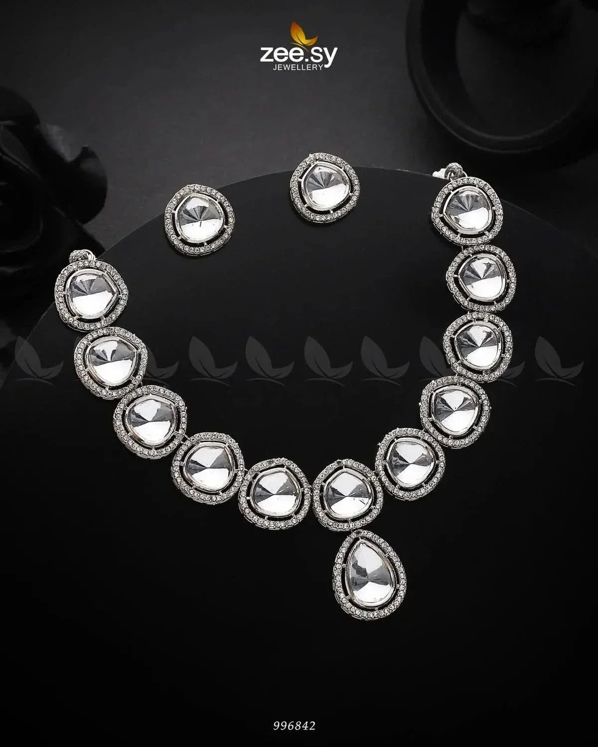 Agave Necklace Set Necklace Sets - Zeesy Jewellery Pakistan | Premium Artificial & Imitation Jewellery