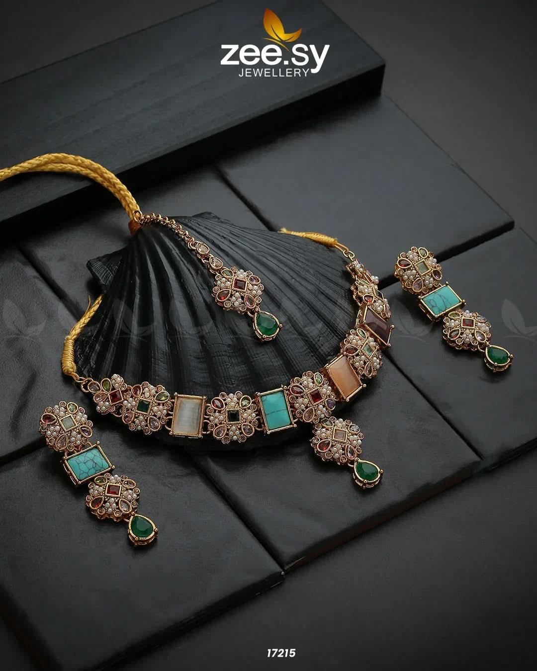 Colorful Symphony Necklace - Zeesy.pk