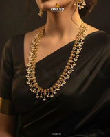 Gilded Pearl Bloom Necklace Set Necklace Sets - Zeesy Jewellery Pakistan | Premium Artificial & Imitation Jewellery
