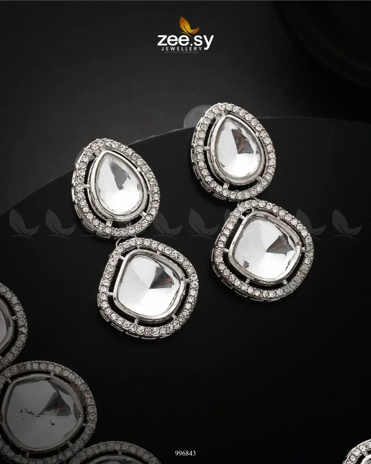 Kalanchoe Necklace Set Necklace Sets - Zeesy Jewellery Pakistan | Premium Artificial & Imitation Jewellery