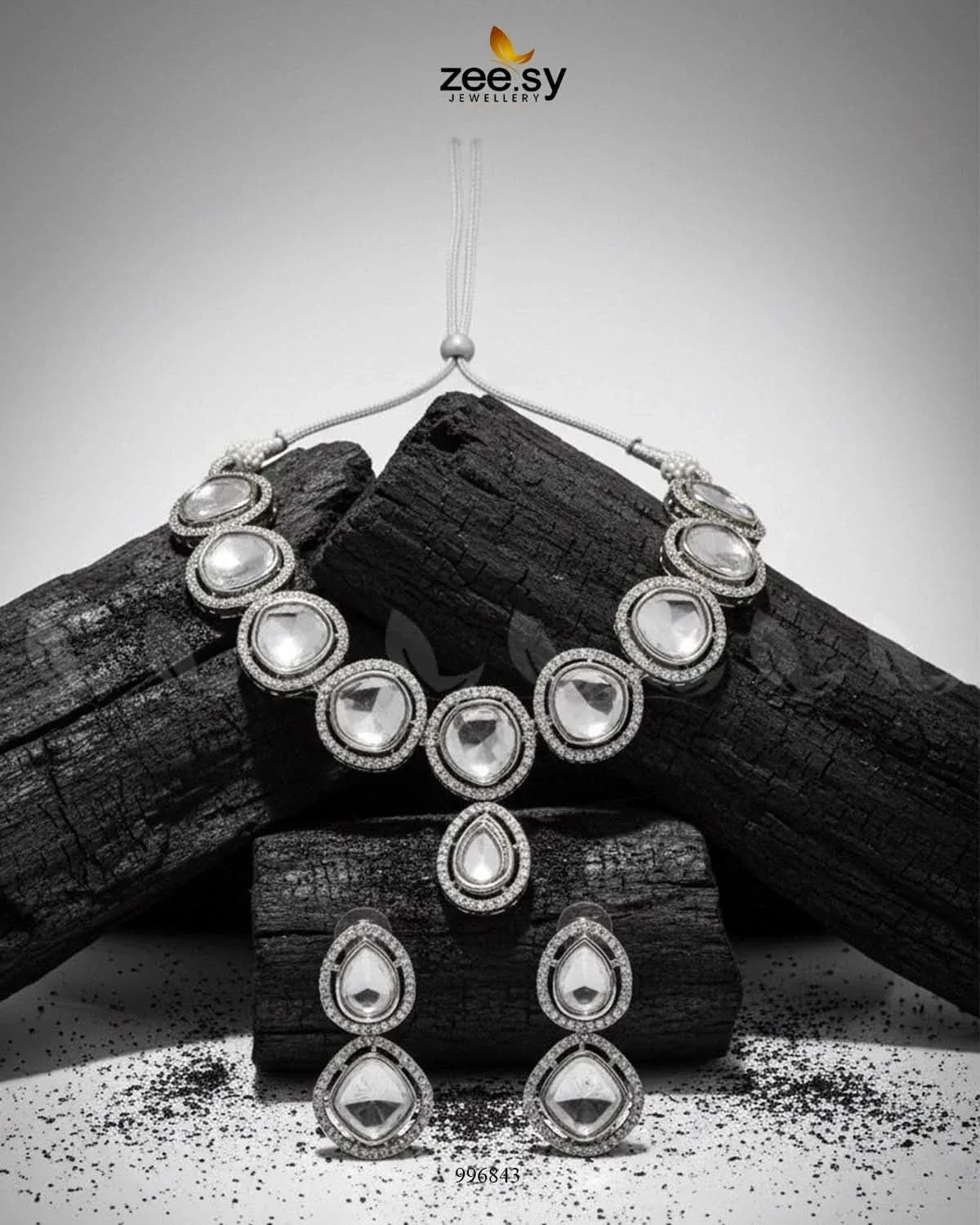Kalanchoe Necklace Set Necklace Sets - Zeesy Jewellery Pakistan | Premium Artificial & Imitation Jewellery