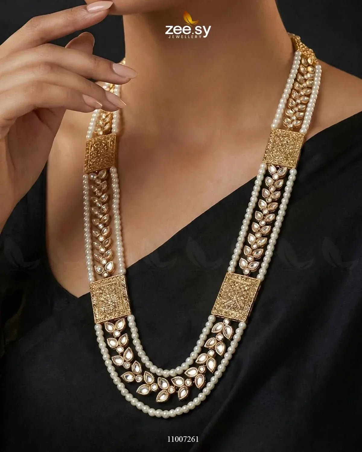 MALLA NECKLACE-0927 - Zeesy.pk