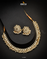 Marquise Necklace Set Necklace Sets - Zeesy Jewellery Pakistan | Premium Artificial & Imitation Jewellery