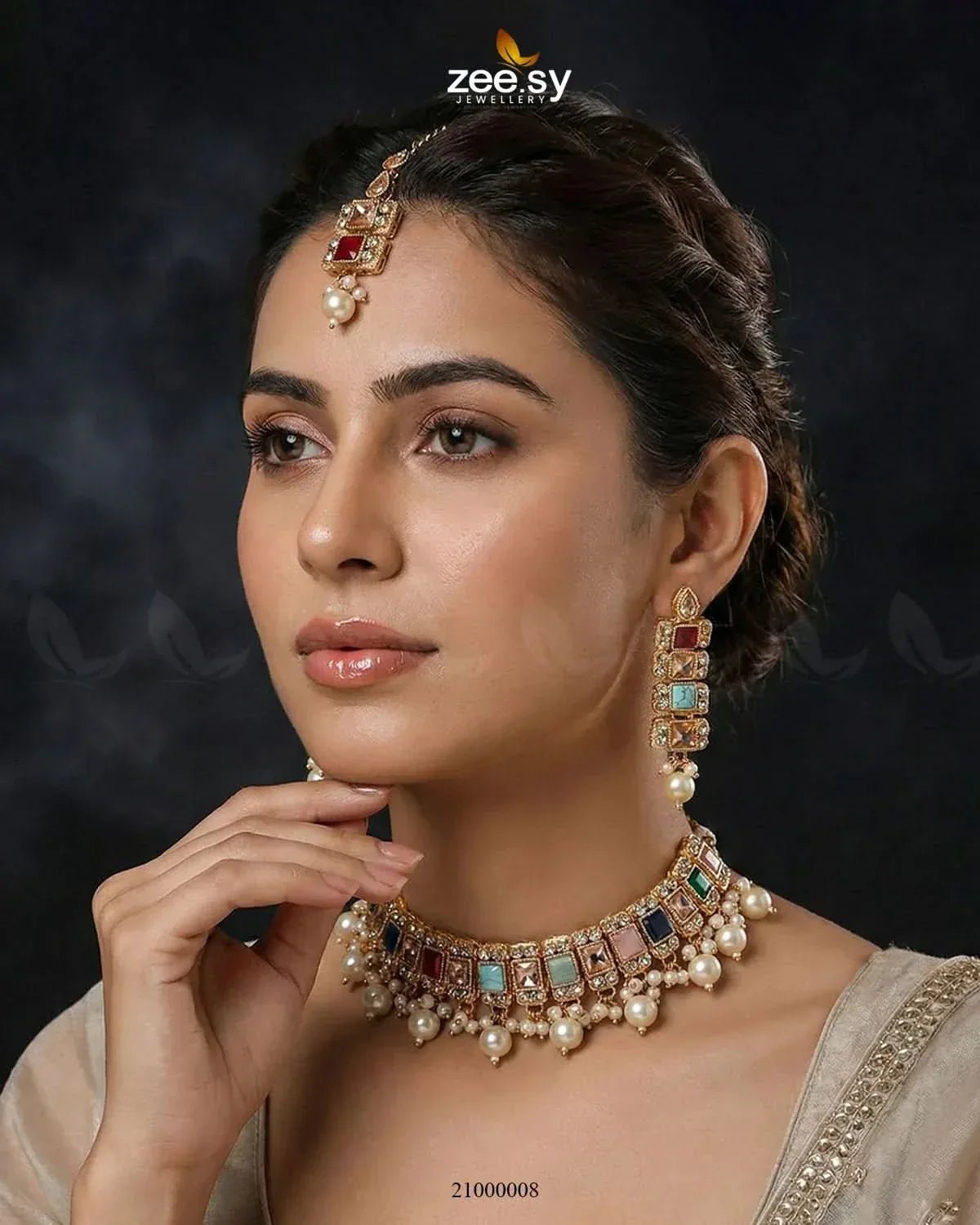 Necklace-0971 - Zeesy.pk