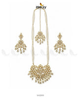 Regal Kundan Malla Necklace Set Necklace Sets - Zeesy Jewellery Pakistan | Premium Artificial & Imitation Jewellery