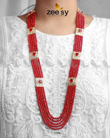 Initials Malla Necklace - Zeesy.pk