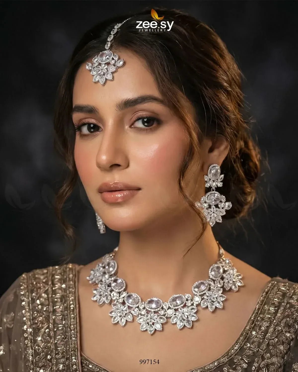 Lycoris Necklace Set Necklace Sets - Zeesy Jewellery Pakistan | Premium Artificial & Imitation Jewellery