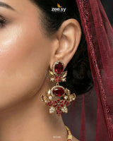 Lycoris Necklace Set Necklace Sets - Zeesy Jewellery Pakistan | Premium Artificial & Imitation Jewellery