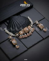 Cosmic Galaxies Necklace Pink Necklace Sets - Zeesy Jewellery Pakistan | Premium Artificial & Imitation Jewellery