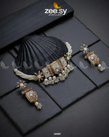Cosmic Galaxies Necklace White Necklace Sets - Zeesy Jewellery Pakistan | Premium Artificial & Imitation Jewellery
