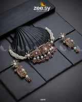 Cosmic Galaxies Necklace Purple Necklace Sets - Zeesy Jewellery Pakistan | Premium Artificial & Imitation Jewellery