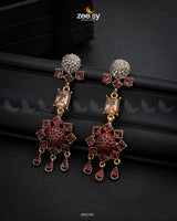 Agapanthus Necklace Set - Zeesy.pk