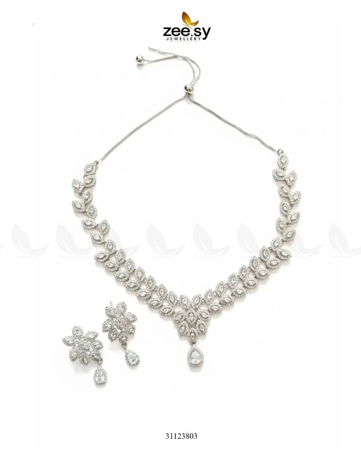 Rich Heritage Stream Necklace Set Necklace Sets - Zeesy Jewellery Pakistan | Premium Artificial & Imitation Jewellery