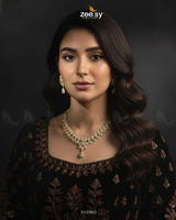 Rich Heritage Stream Necklace Set Necklace Sets - Zeesy Jewellery Pakistan | Premium Artificial & Imitation Jewellery