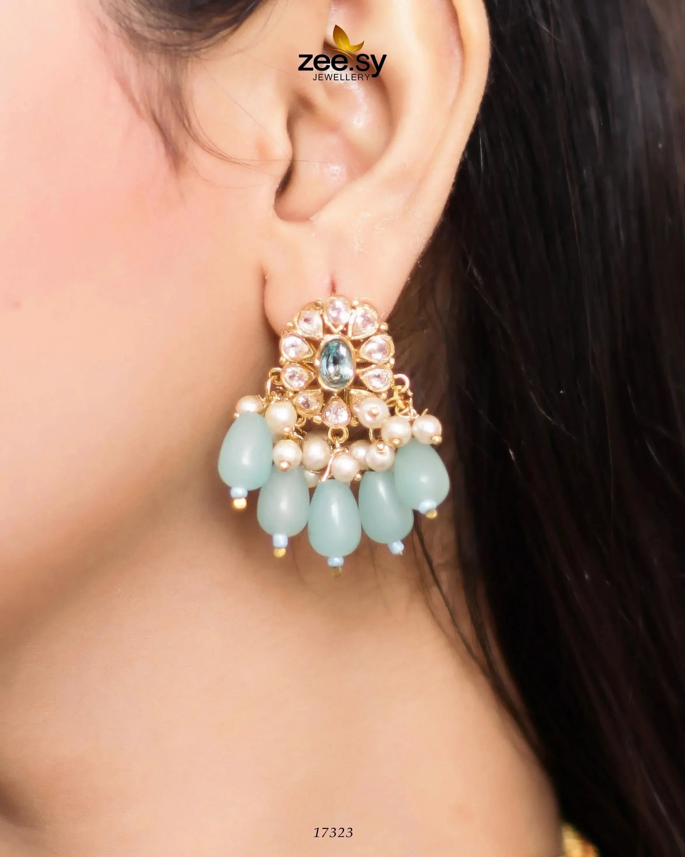 Blooming Flower Necklace Set - Zeesy.pk