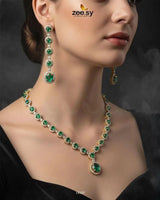 Freesia Necklace Set Necklace Sets - Zeesy Jewellery Pakistan | Premium Artificial & Imitation Jewellery
