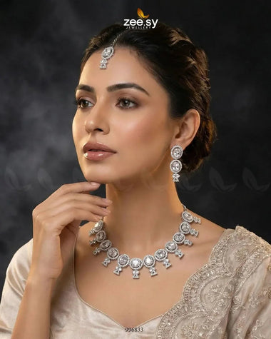 Pansy Necklace Set Necklace Sets - Zeesy Jewellery Pakistan | Premium Artificial & Imitation Jewellery