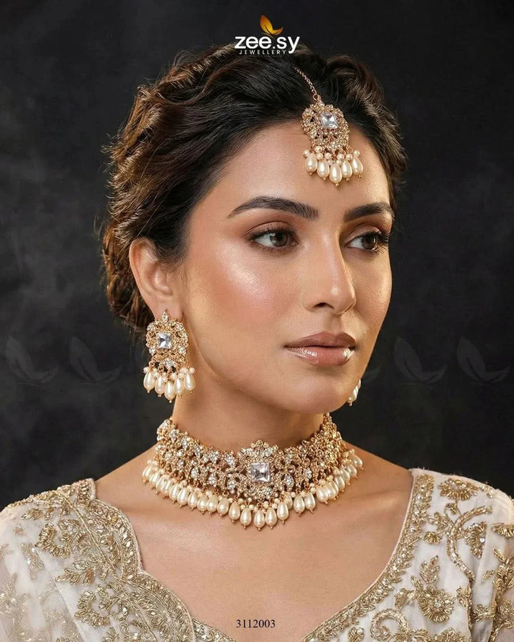 Katrina's Necklace Set Necklace Sets - Zeesy Jewellery Pakistan | Premium Artificial & Imitation Jewellery