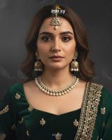Opulent Tradiitional Necklace Set Necklace Sets - Zeesy Jewellery Pakistan | Premium Artificial & Imitation Jewellery
