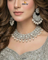 Pretty Bold Pearl Necklace Set Necklace Sets - Zeesy Jewellery Pakistan | Premium Artificial & Imitation Jewellery