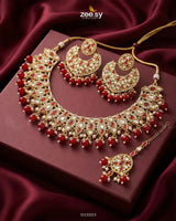 Pretty Bold Pearl Necklace Set Necklace Sets - Zeesy Jewellery Pakistan | Premium Artificial & Imitation Jewellery