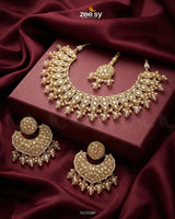 Pretty Bold Pearl Necklace Set Necklace Sets - Zeesy Jewellery Pakistan | Premium Artificial & Imitation Jewellery