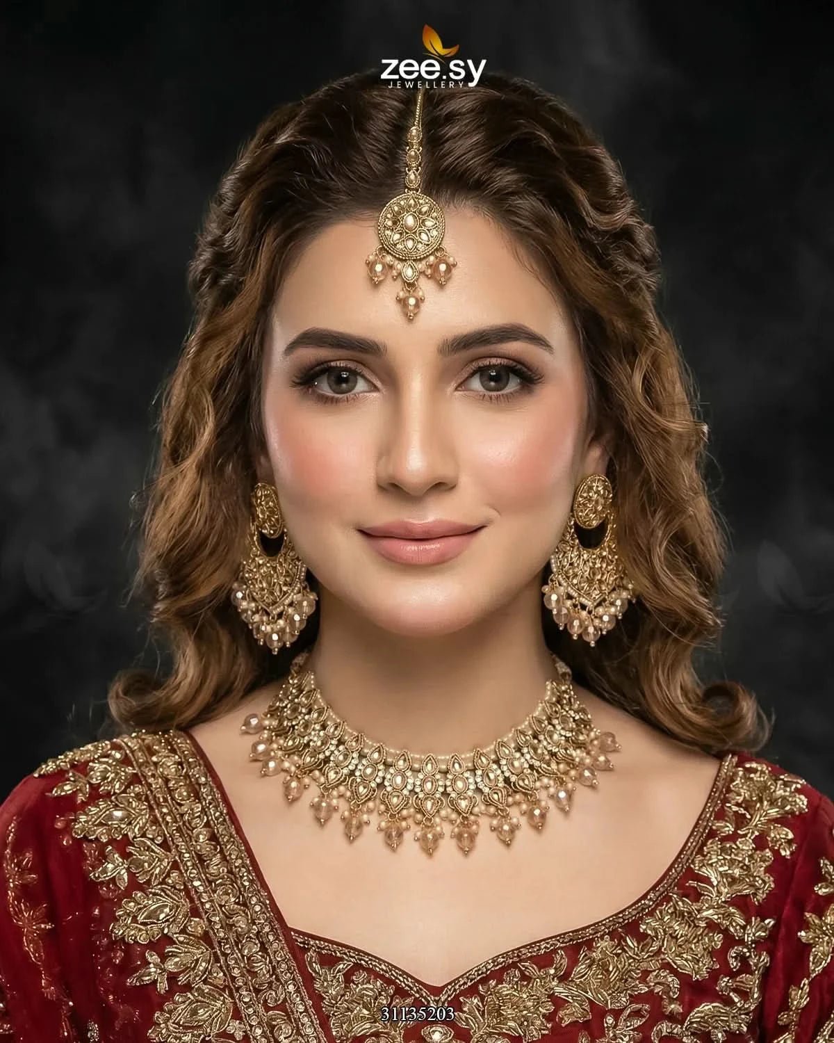 Pretty Bold Pearl Necklace Set Necklace Sets - Zeesy Jewellery Pakistan | Premium Artificial & Imitation Jewellery
