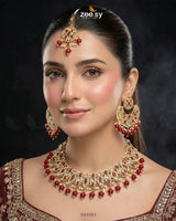 Pretty Bold Pearl Necklace Set Necklace Sets - Zeesy Jewellery Pakistan | Premium Artificial & Imitation Jewellery