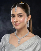 Square Leaf Vine Necklace Set Necklace Sets - Zeesy Jewellery Pakistan | Premium Artificial & Imitation Jewellery