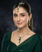 Square Leaf Vine Necklace Set Necklace Sets - Zeesy Jewellery Pakistan | Premium Artificial & Imitation Jewellery
