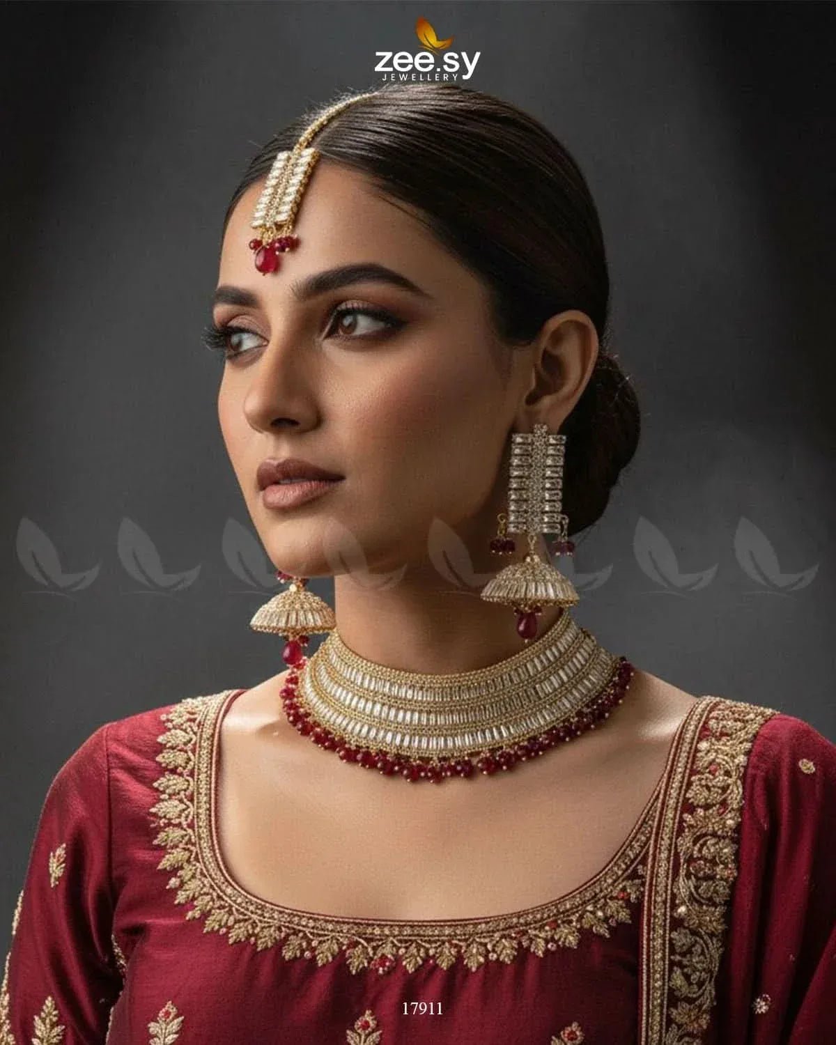 Sumayah's Choker Necklace - Zeesy.pk