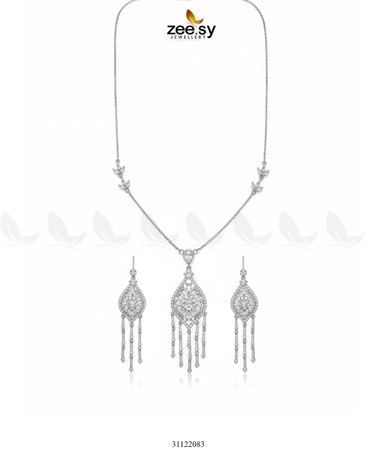 Heirloom Shared Bloom Necklace Set Necklace Sets - Zeesy Jewellery Pakistan | Premium Artificial & Imitation Jewellery