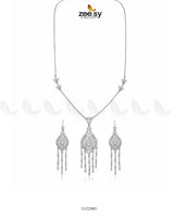 Heirloom Shared Bloom Necklace Set Necklace Sets - Zeesy Jewellery Pakistan | Premium Artificial & Imitation Jewellery