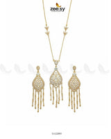 Heirloom Shared Bloom Necklace Set Necklace Sets - Zeesy Jewellery Pakistan | Premium Artificial & Imitation Jewellery