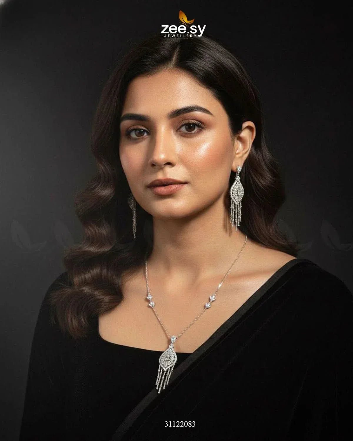 Heirloom Shared Bloom Necklace Set Necklace Sets - Zeesy Jewellery Pakistan | Premium Artificial & Imitation Jewellery