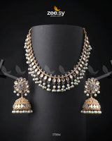 Ilana's Necklace Golden Necklace Sets - Zeesy Jewellery Pakistan | Premium Artificial & Imitation Jewellery