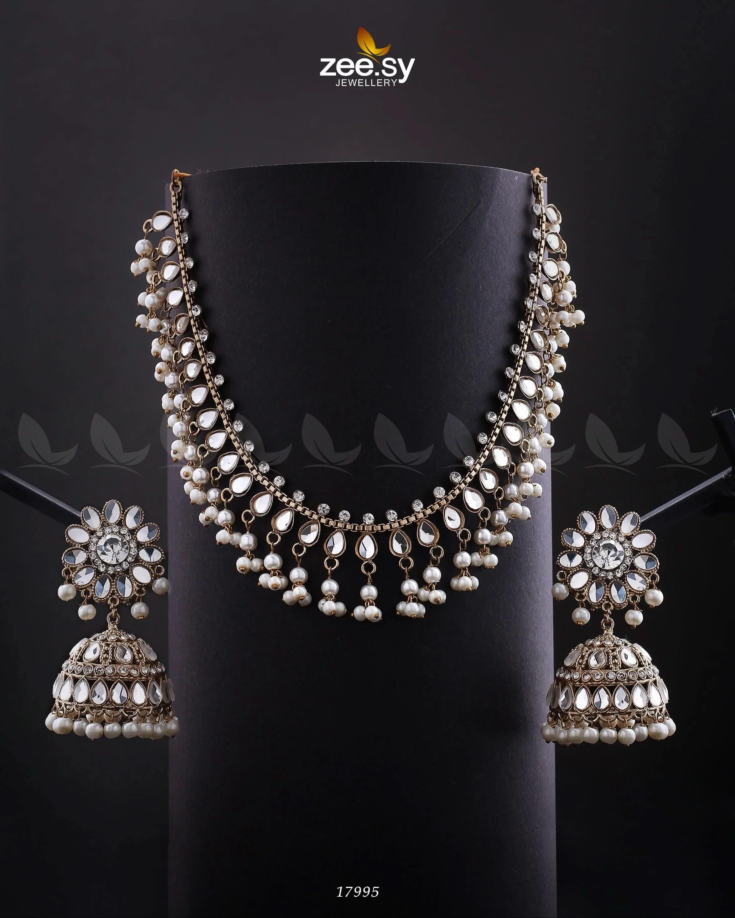 Ilana's Necklace Antique Necklace Sets - Zeesy Jewellery Pakistan | Premium Artificial & Imitation Jewellery