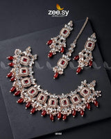 Stephanotis Necklace Set - Zeesy.pk