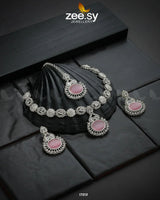 Zirconic Starburst Necklace - Zeesy.pk