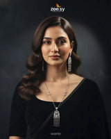 Precious Crystal Eternal Necklace Set Necklace Sets - Zeesy Jewellery Pakistan | Premium Artificial & Imitation Jewellery