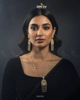 Precious Crystal Eternal Necklace Set Necklace Sets - Zeesy Jewellery Pakistan | Premium Artificial & Imitation Jewellery