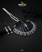 Classic Zircon Necklace - Zeesy.pk