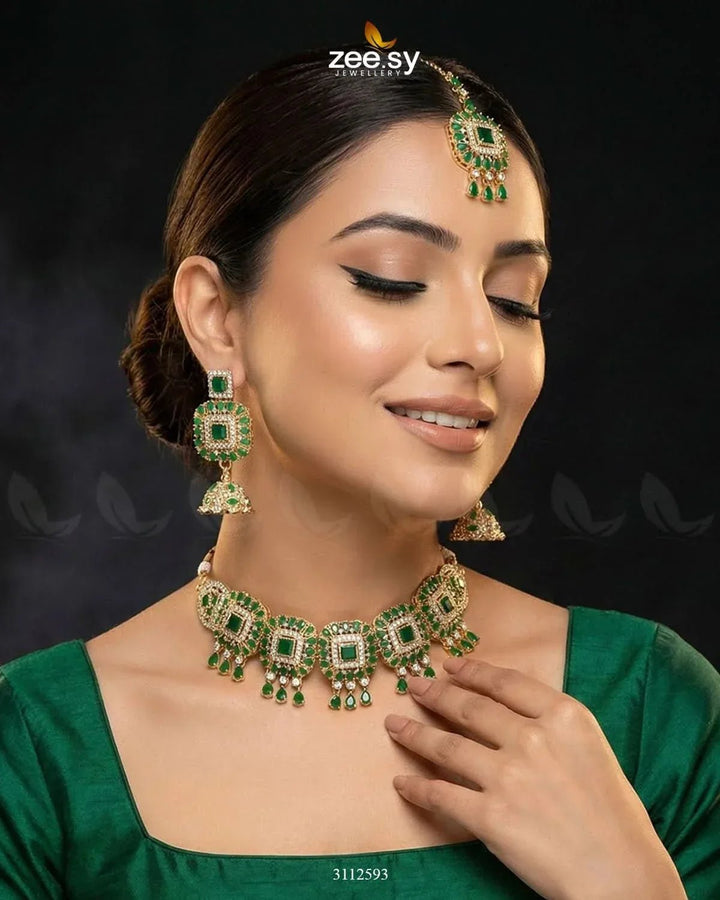 Kiran Necklace Set Necklace Sets - Zeesy Jewellery Pakistan | Premium Artificial & Imitation Jewellery
