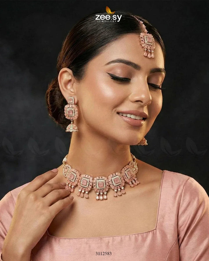 Kiran Necklace Set Necklace Sets - Zeesy Jewellery Pakistan | Premium Artificial & Imitation Jewellery
