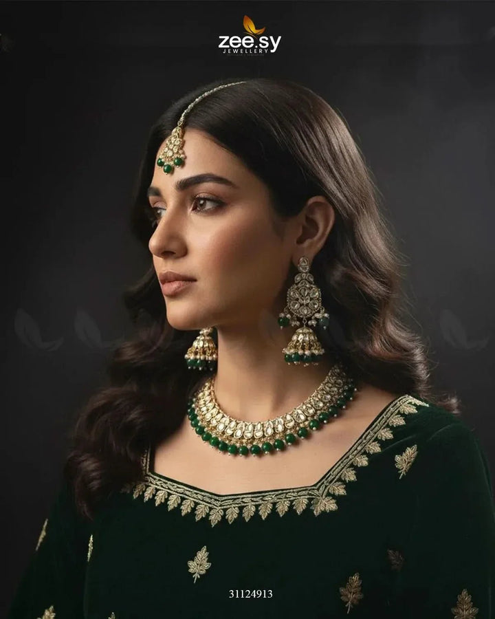 Magnificent Tonel Necklace Set Necklace Sets - Zeesy Jewellery Pakistan | Premium Artificial & Imitation Jewellery